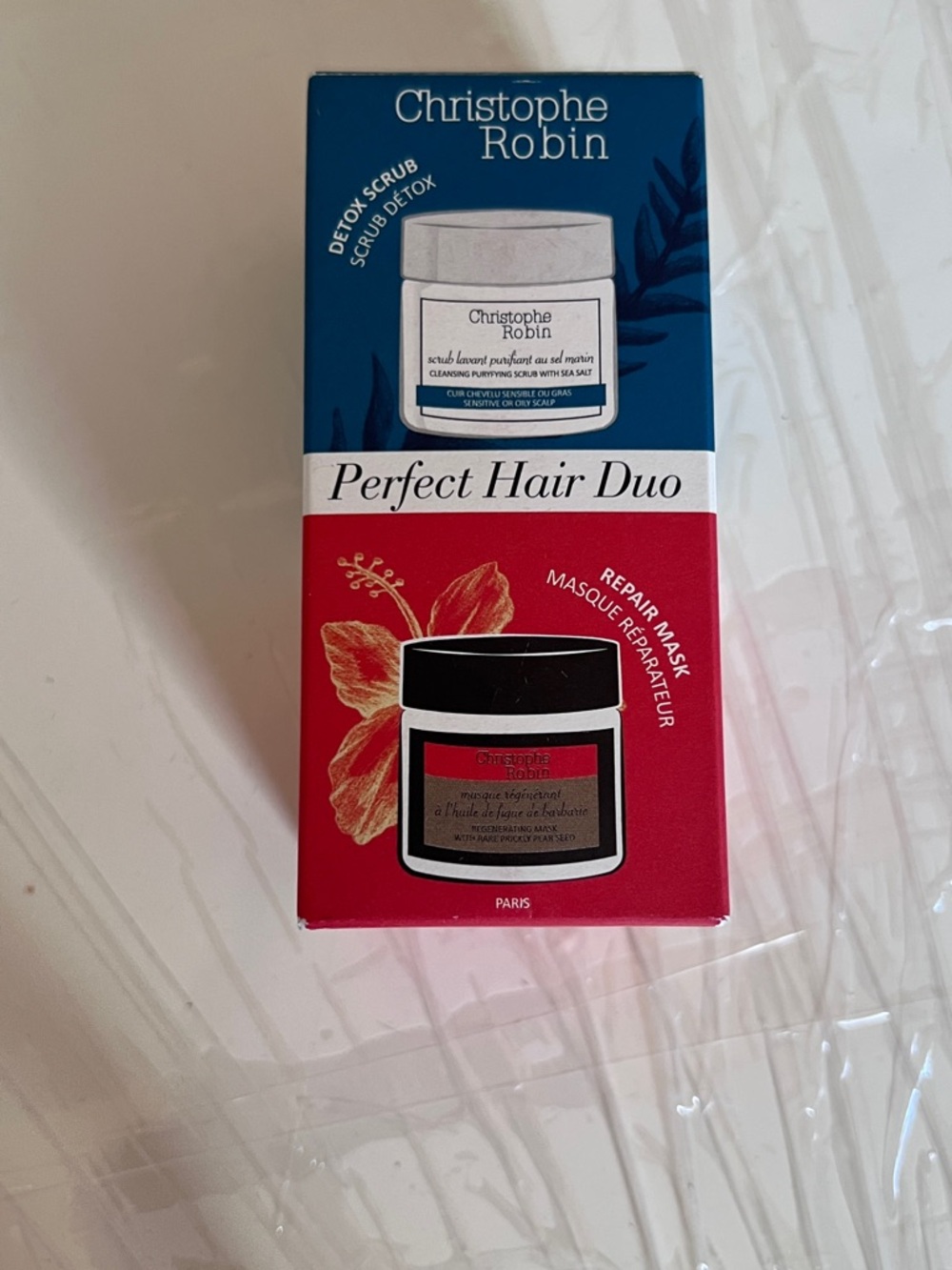 New!Christophe Robin Perfect Hair travel Duo